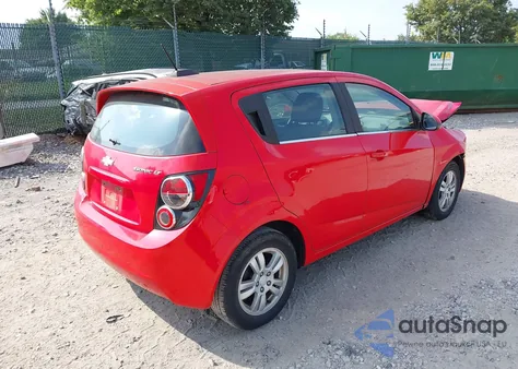 2015 Chevrolet Sonic Lt from USA, damaged, VIN 1G1JC6SH0F4111580